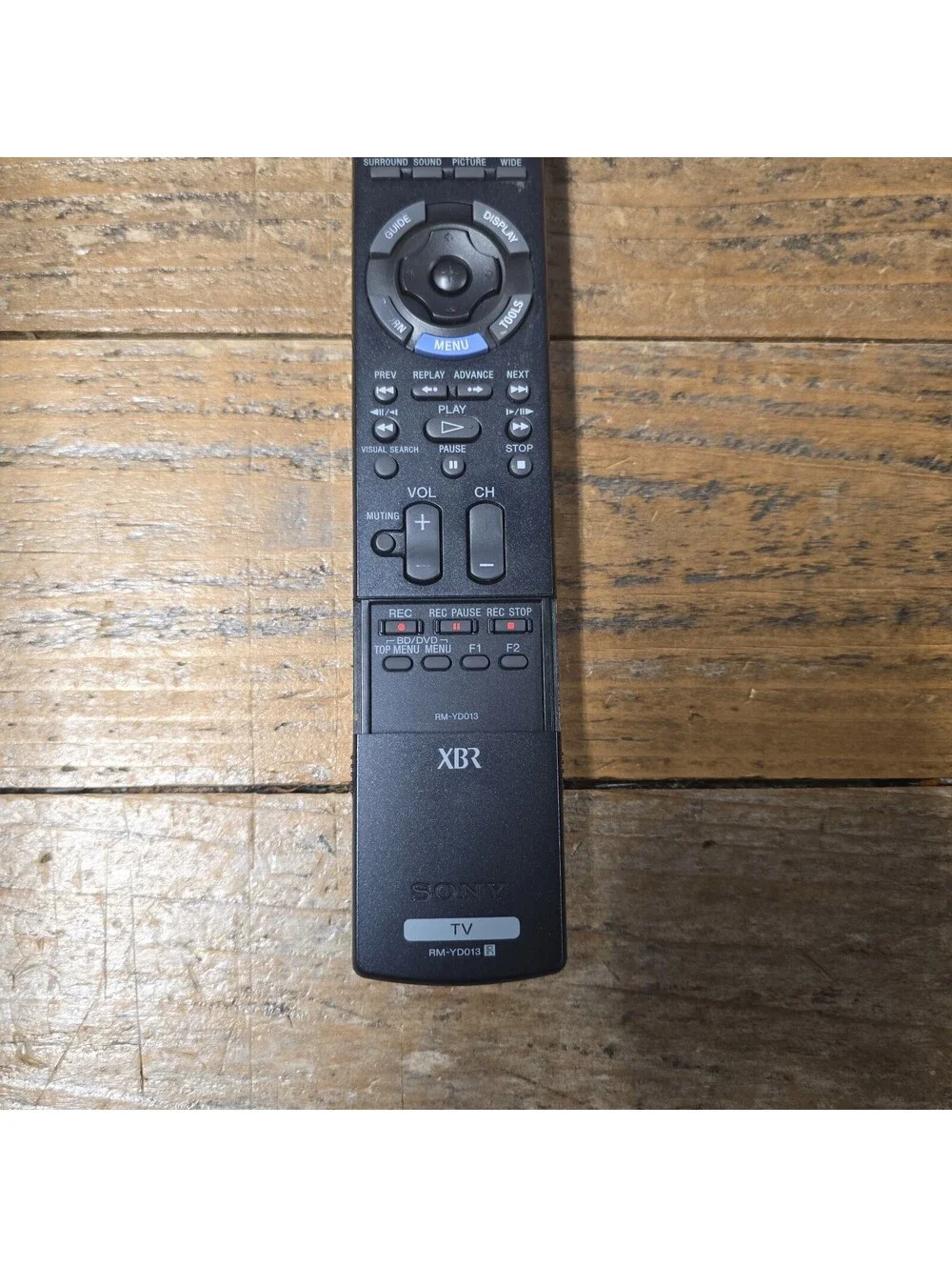 Genuine OEM Sony RM-YD013 Remote Control for XBR Bravia TV No Back Cover
